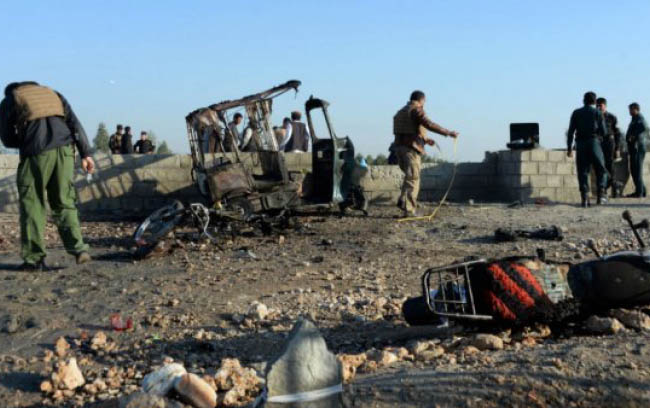 Afghan Leaders Condemn  Jalalabad Funeral Bombing